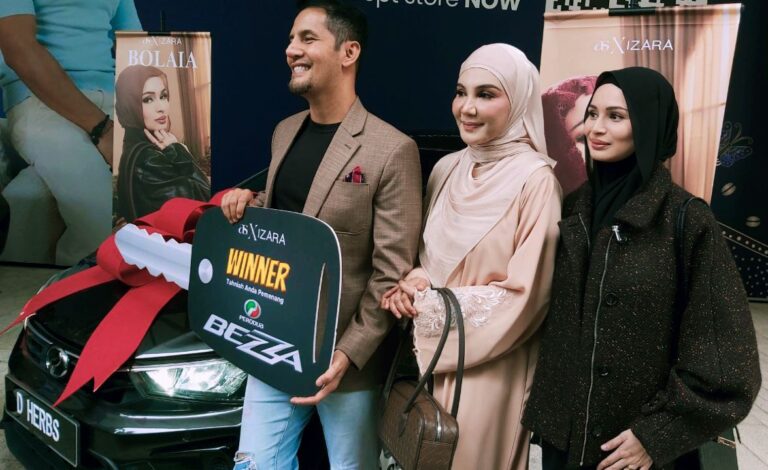 Beli beg Izara x AS boleh menang Perodua Bezza