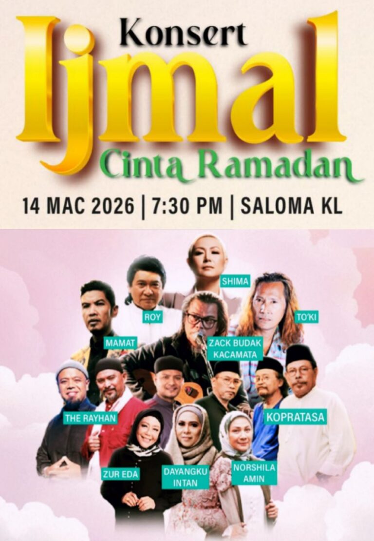 Hebatnya Konsert Ijmal Cinta Ramadan 3.0 Tampilkan Ramai Artis Legenda Tanah Air.