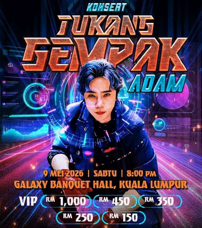 Daripada solo, kini Adam berteman
