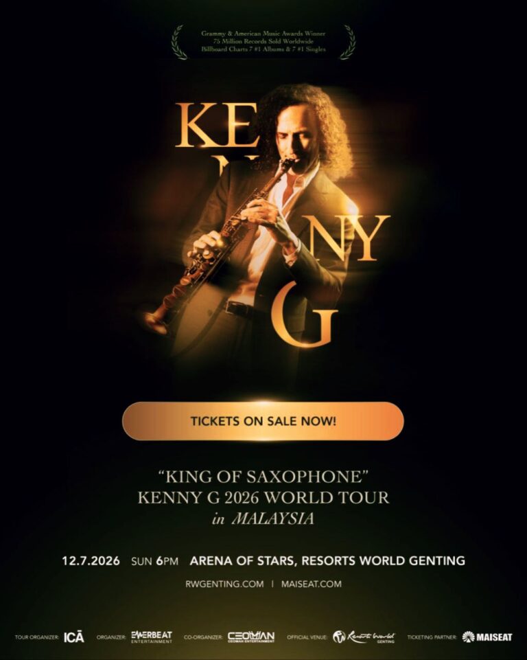 Kenny G datang ke Malaysia lagi, 12 Julai ini