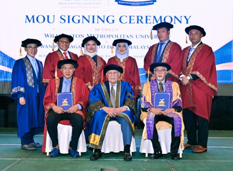 DEWAN PERNIAGAAN DATUK DATO MALAYSIA (DPDDM) DAN WILMINGTON METROPOLITAN UNIVERSITY METERAI MEMORANDUM PERSEFAHAMAN (MoU)