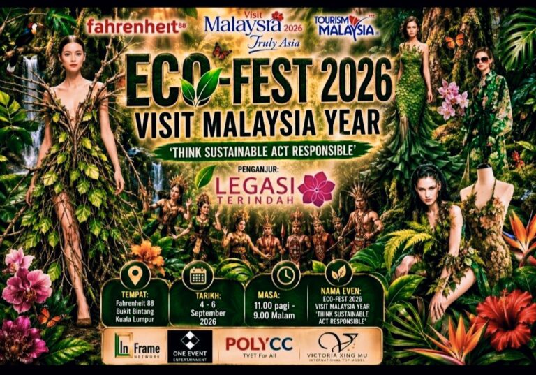 Eco-Fest 2026 tonjol eco print sempena Tahun Melawat Malaysia
