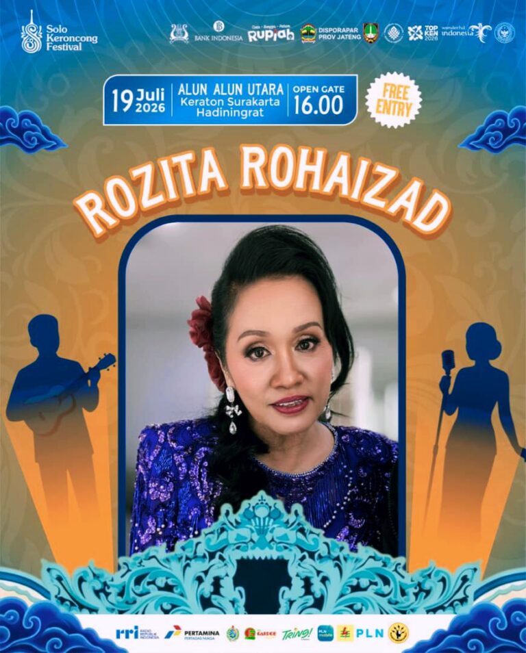 ROZITA ROHAIZAD KEMBALI MEMERIAHKAN SOLO KERONCONG FESTIVAL BUAT KALI KEDUA