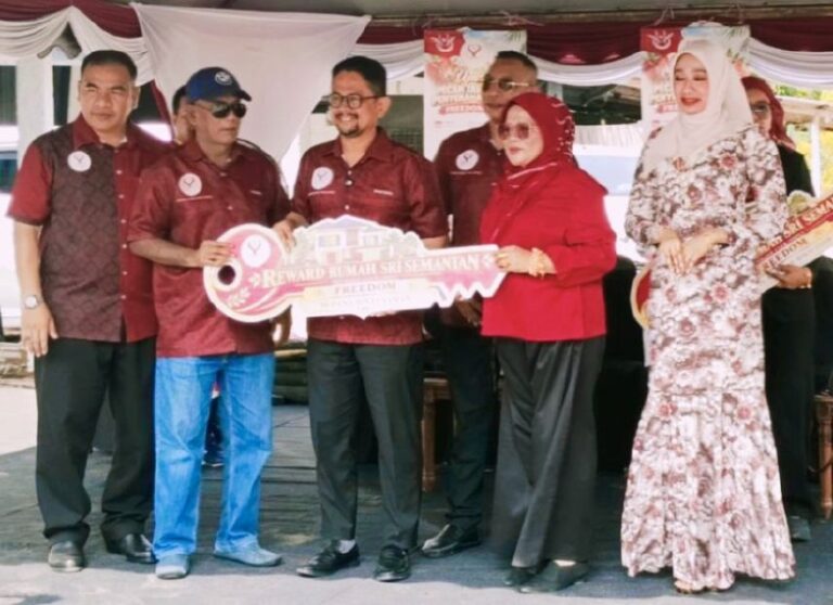 Emas Sri Semantan hadiahkan banglo kepada SSPC