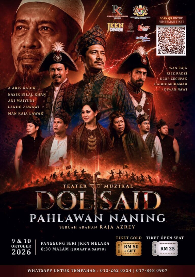 RAJA AZREY KEMBALI MENGARAH, BAWA KISAH PERJUANGAN DOL SAID KE PENTAS TEATER