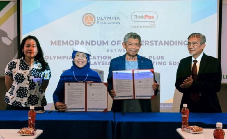 OLYMPIA EDUCATION MALAYSIA DAN THINK PLUS CONSULTING JALIN KERJASAMA STRATEGIK UNTUK MEMPERKASA ESG, KELESTARIAN DAN EKONOMI MAMPAN