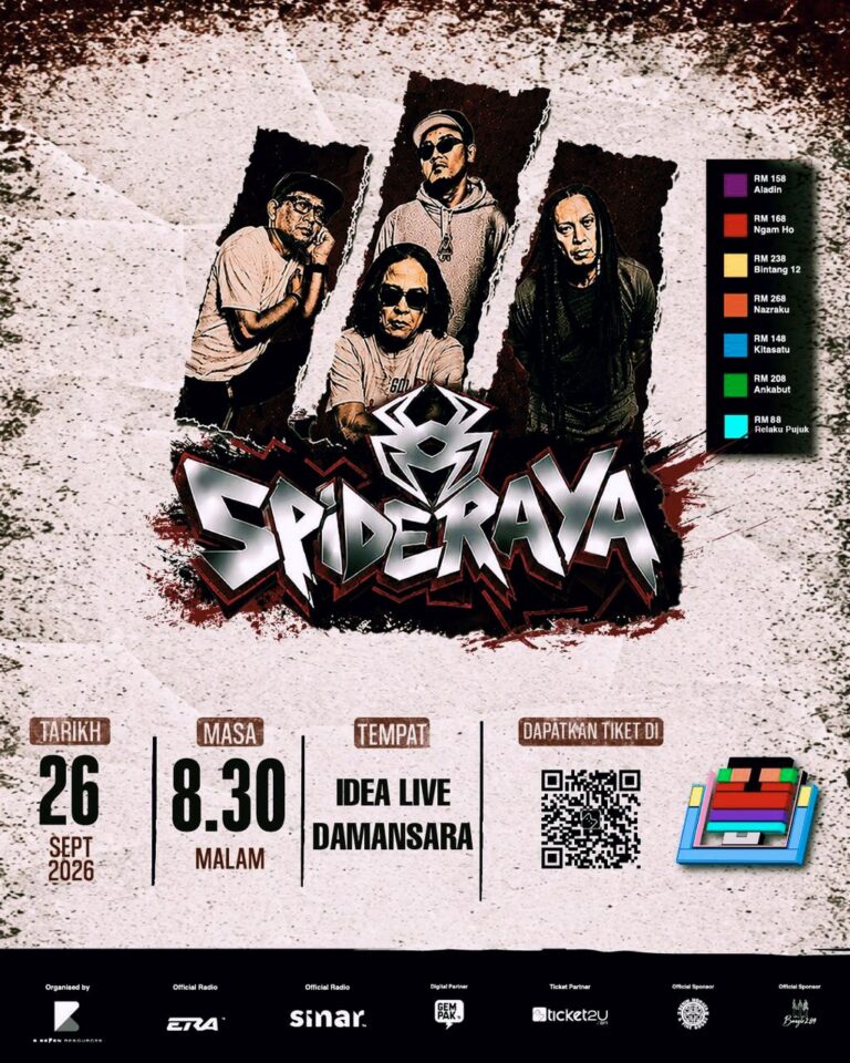 Lokasi konsert Spideraya tukar demi keselesaan penonton